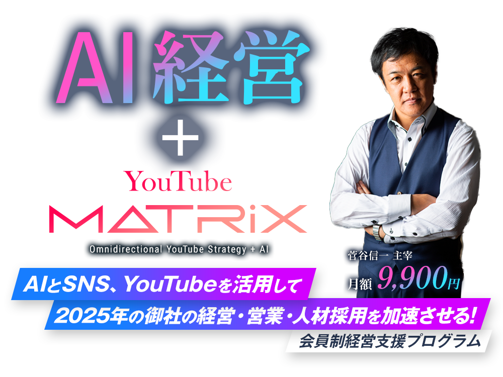 AI経営×YouTubeマトリクス